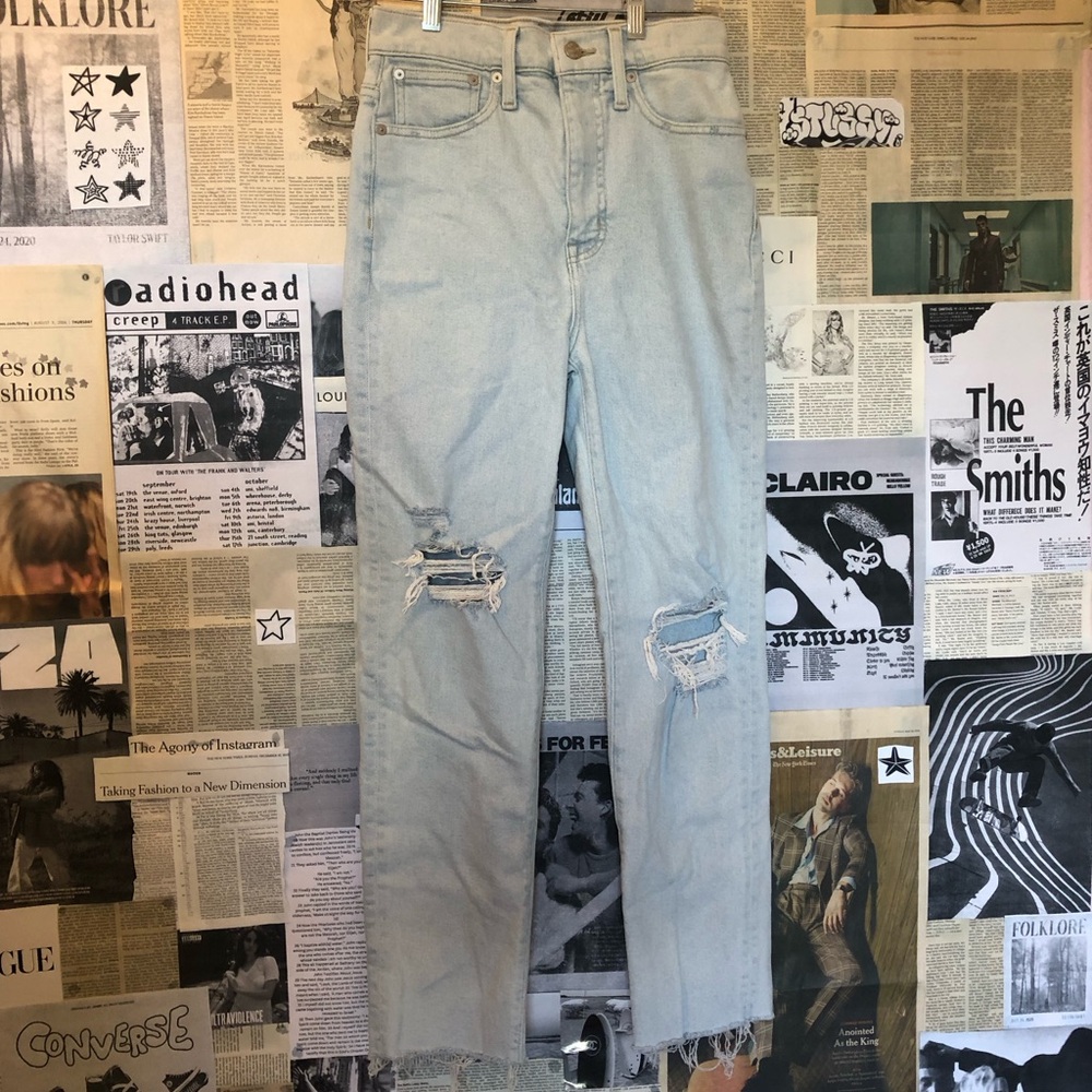 madewell mom jeans